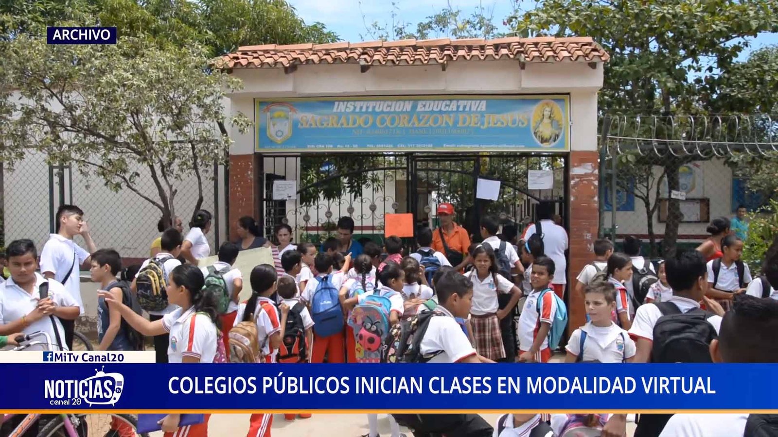 COLEGIOS PÚBLICOS INICIAN CLASES EN MODALIDAD VIRTUAL