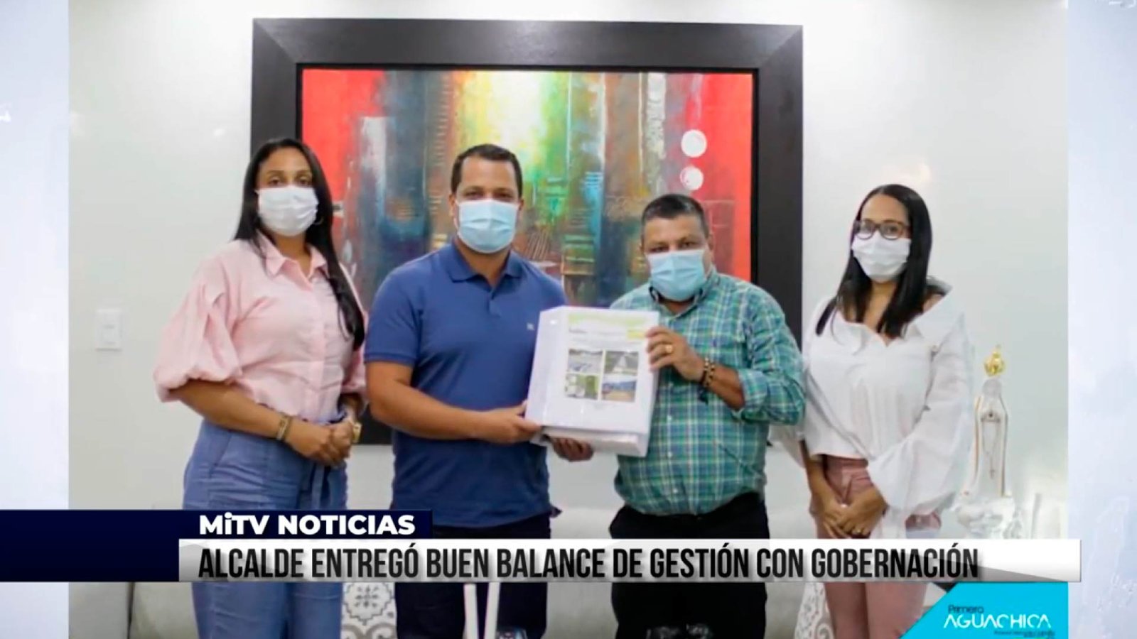 ALCALDE ENTREGÓ BUEN BALANCE DE GESTIÓN CON GOBERNACIÓN