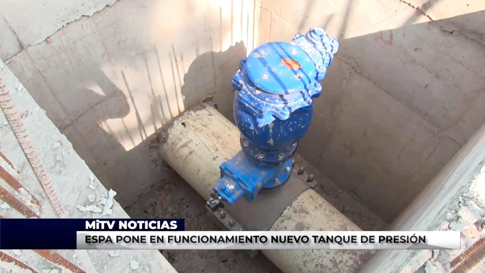 ESPA PONE EN FUNCIONAMIENTO NUEVO TANQUE DE PRESIÓN