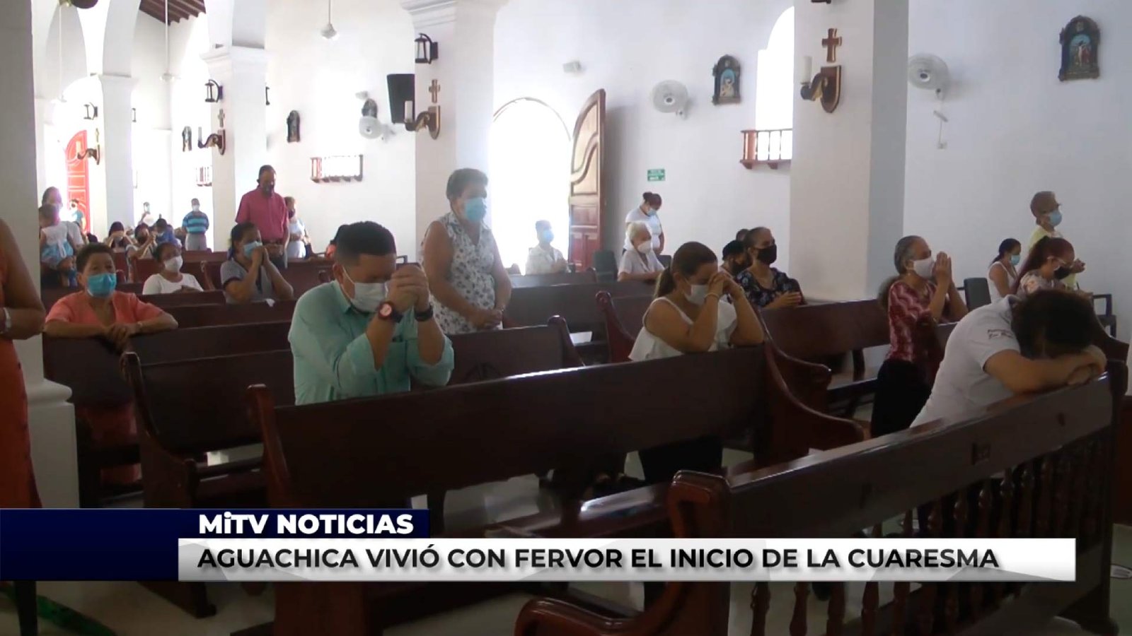 AGUACHICA VIVIÓ CON FERVOR EL INICIO DE LA CUARESMA
