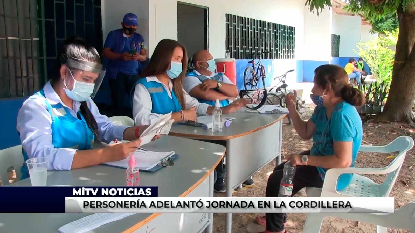 PERSONERÍA ADELANTÓ JORNADA EN LA CORDILLERA