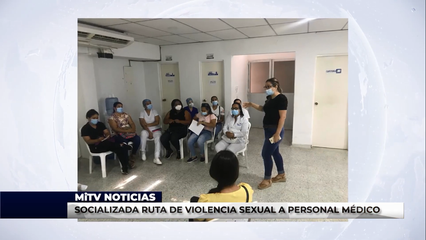 SOCIALIZADA RUTA DE VIOLENCIA SEXUAL A PERSONAL MÉDICO