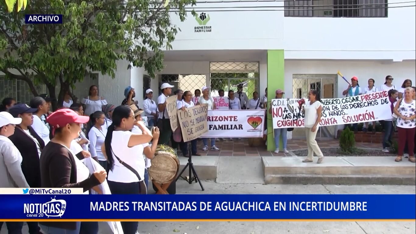 MADRES TRANSITADAS DE AGUACHICA EN INCERTIDUMBRE