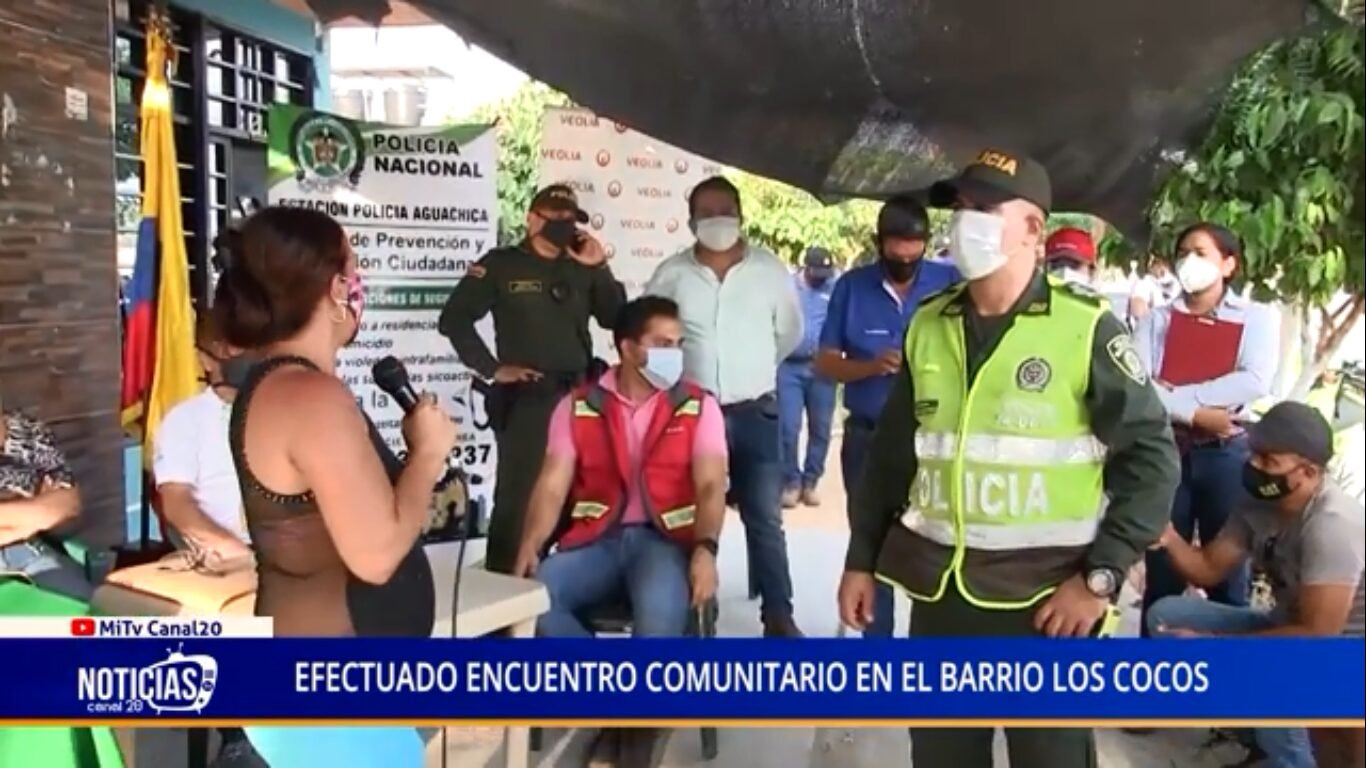EFECTUADO ENCUENTRO COMUNITARIO EN EL BARRIO LOS COCOS
