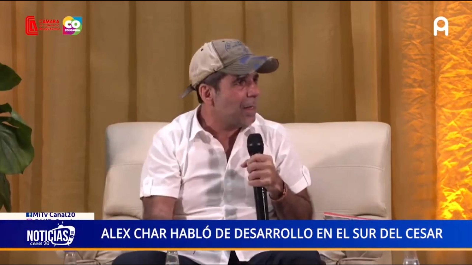 ALEX CHAR HABLÓ DE DESARROLLO EN EL SUR DEL CESAR