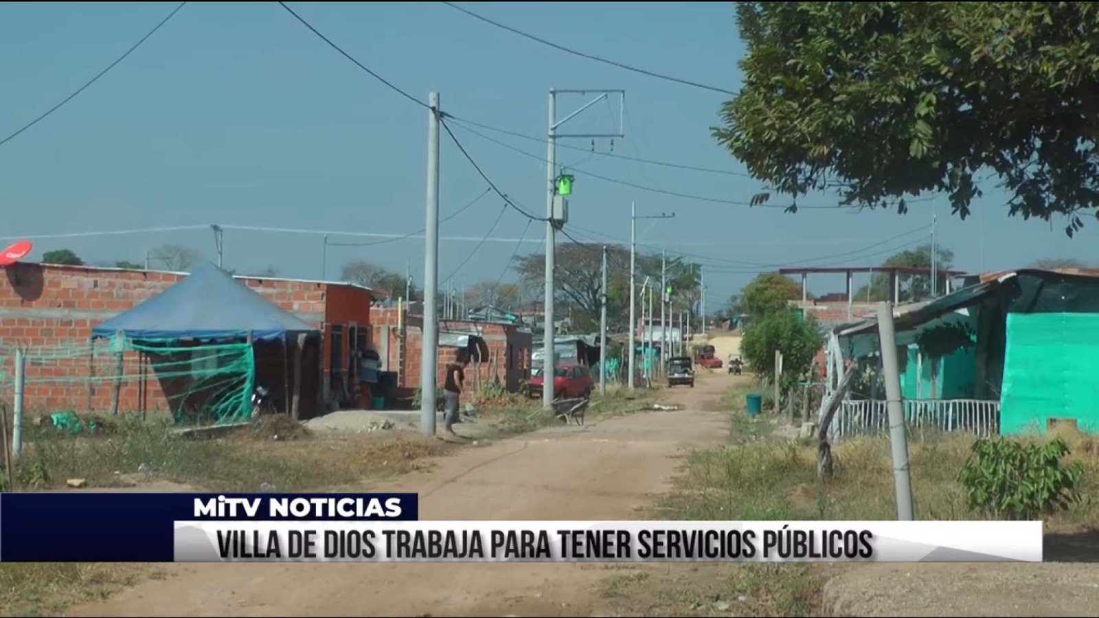 VILLA DE DIOS TRABAJA PARA TENER SERVICIOS PÚBLICOS