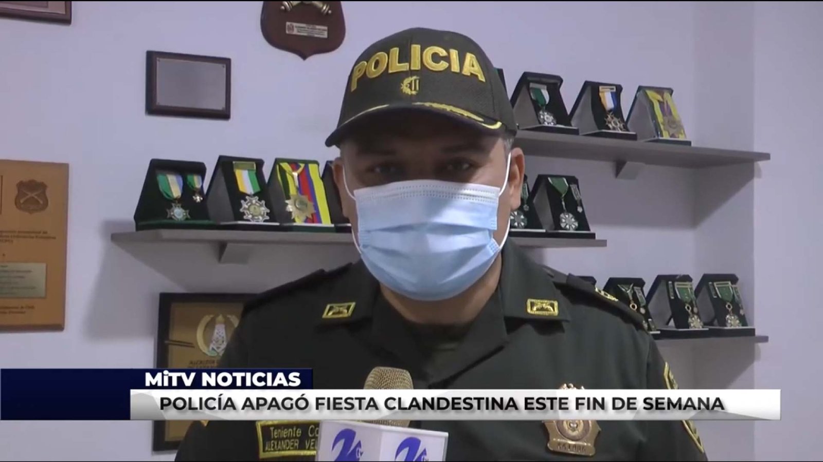 POLICÍA APAGÓ FIESTA CLANDESTINA ESTE FIN DE SEMANA
