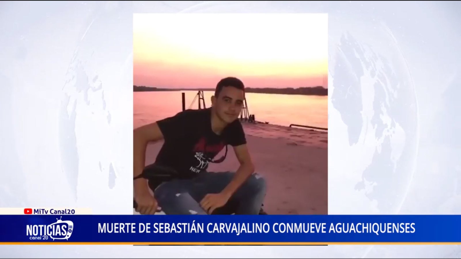 MUERTE DE SEBASTIÁN CARVAJALINO CONMUEVE AGUACHIQUENSES