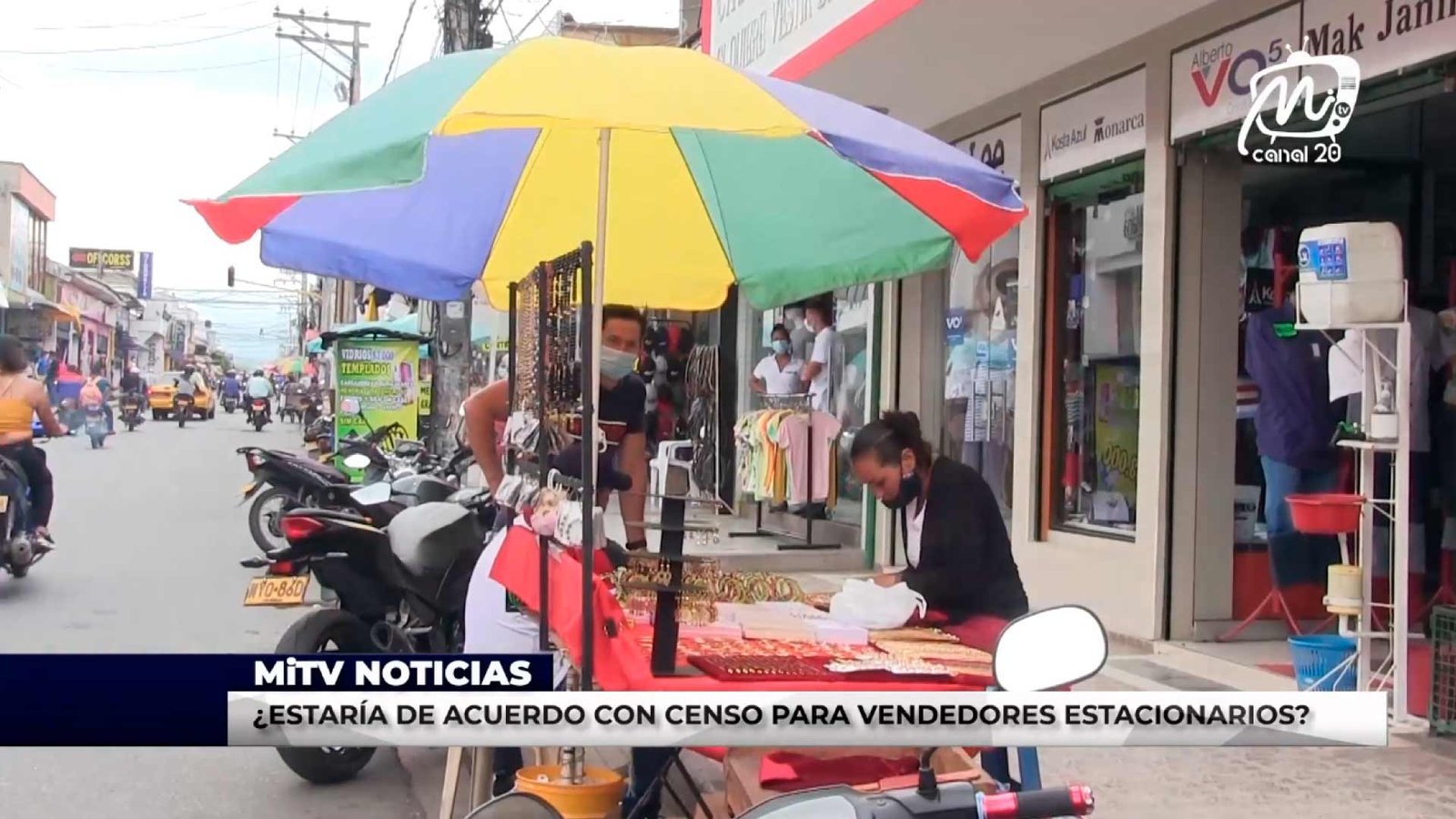 ¿ESTARÍA DE ACUERDO CON CENSO PARA VENDEDORES ESTACIONARIOS?