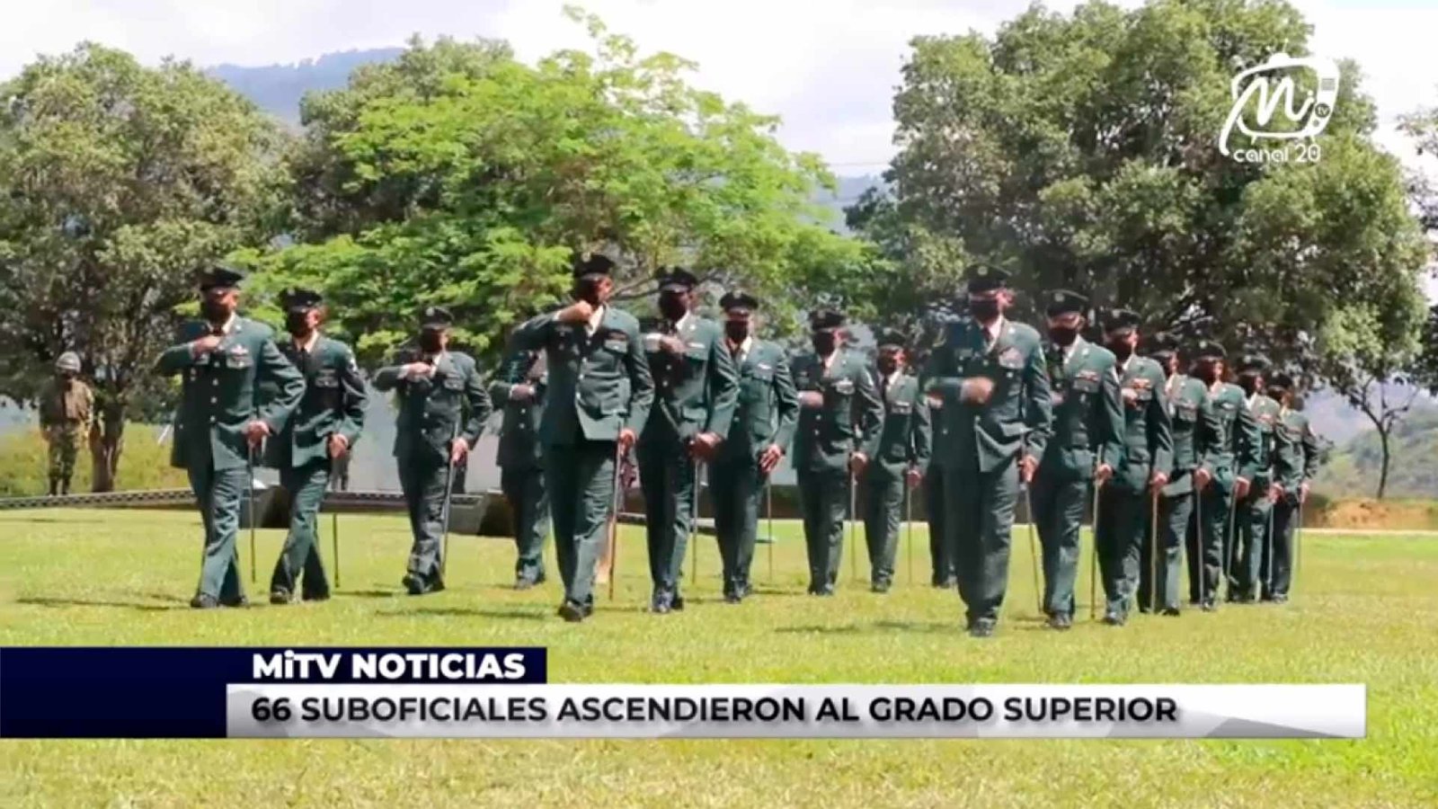 66 SUBOFICIALES ASCENDIERON AL GRADO SUPERIOR