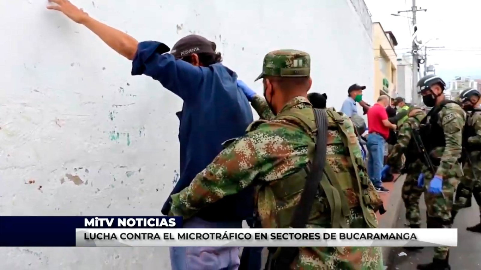 LUCHA CONTRA EL MICROTRÁFICO EN SECTORES DE BUCARAMANGA