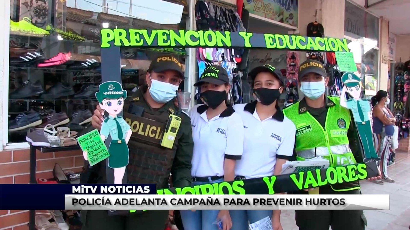 POLICÍA ADELANTA CAMPAÑA PARA PREVENIR HURTOS