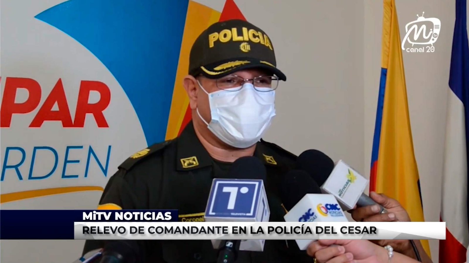 RELEVO DE COMANDANTE EN LA POLICÍA DEL CESAR