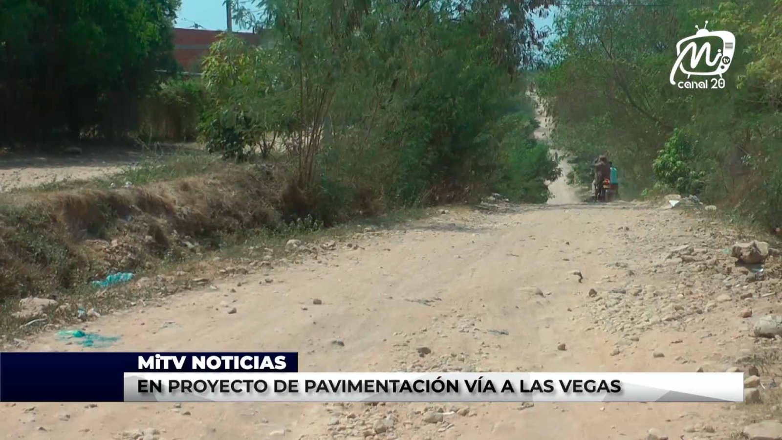 EN PROYECTO DE PAVIMENTACIÓN VÍA A LAS VEGAS