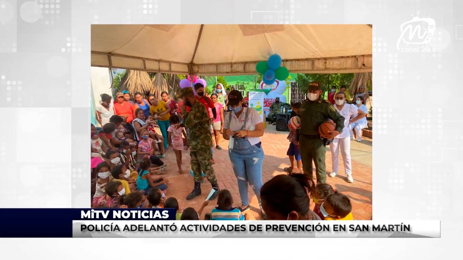 POLICÍA ADELANTÓ ACTIVIDADES DE PREVENCIÓN EN SAN MARTÍN