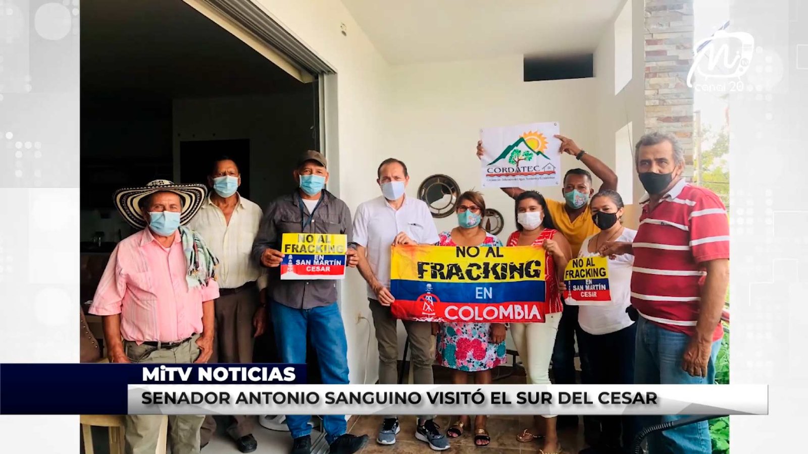 SENADOR ANTONIO SANGUINO VISITÓ EL SUR DEL CESAR