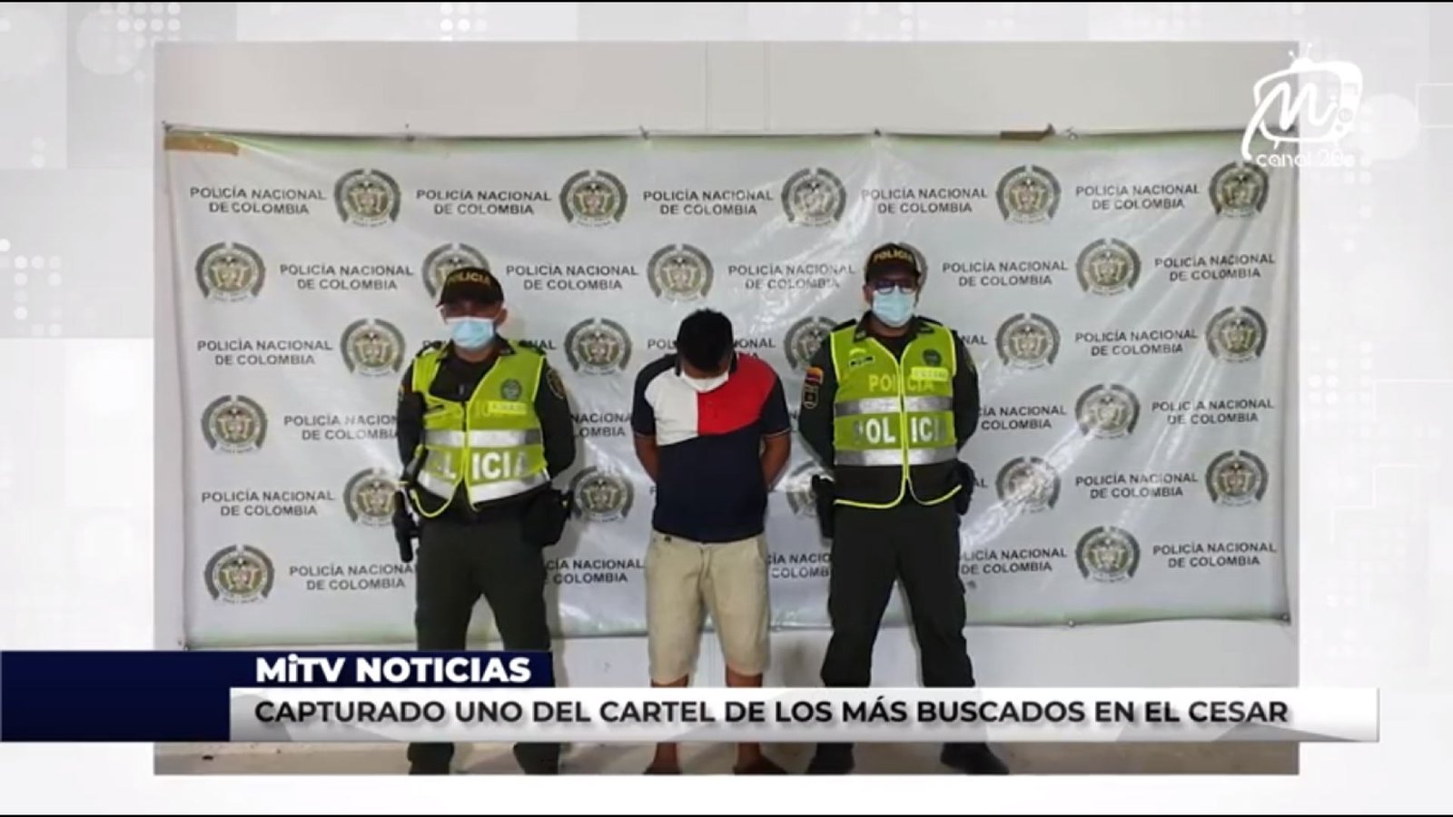 CAPTURADO UNO DEL CARTEL DE LOS MÁS BUSCADOS EN EL CESAR