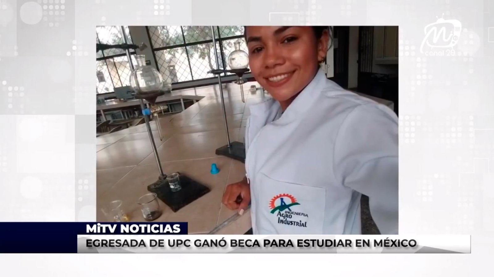 EGRESADA DE UPC GANÓ BECA PARA ESTUDIAR EN MÉXICO