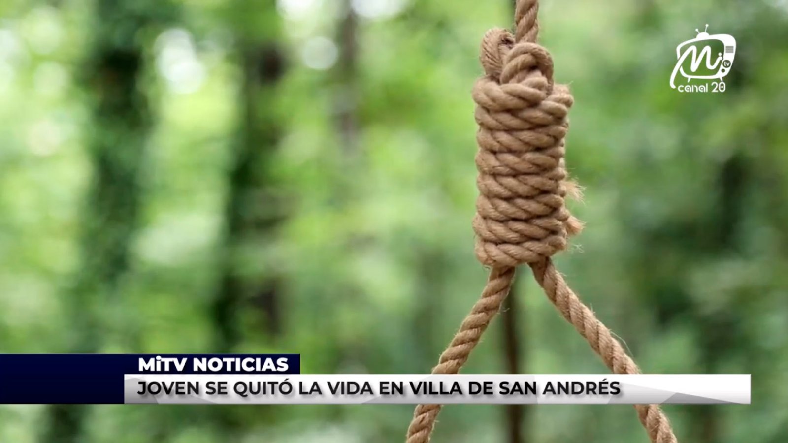 JOVEN SE QUITÓ LA VIDA EN VILLA DE SAN ANDRÉS