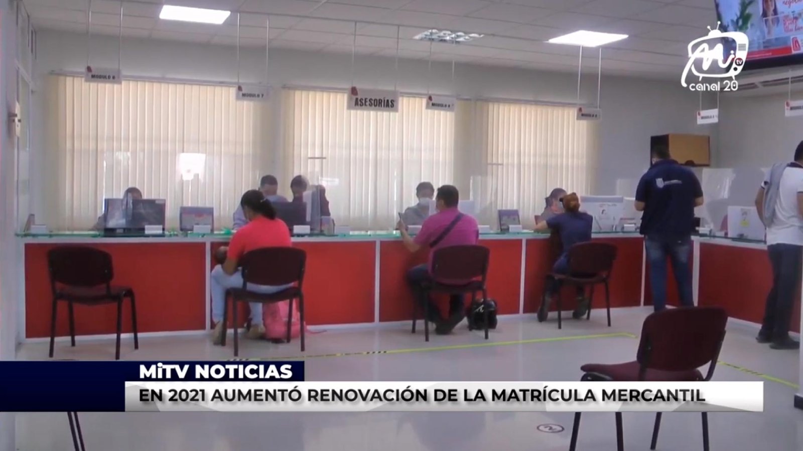 EN 2021 AUMENTÓ RENOVACIÓN DE LA MATRÍCULA MERCANTIL