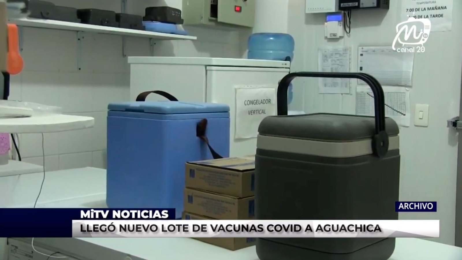 LLEGÓ NUEVO LOTE DE VACUNAS COVID A AGUACHICA