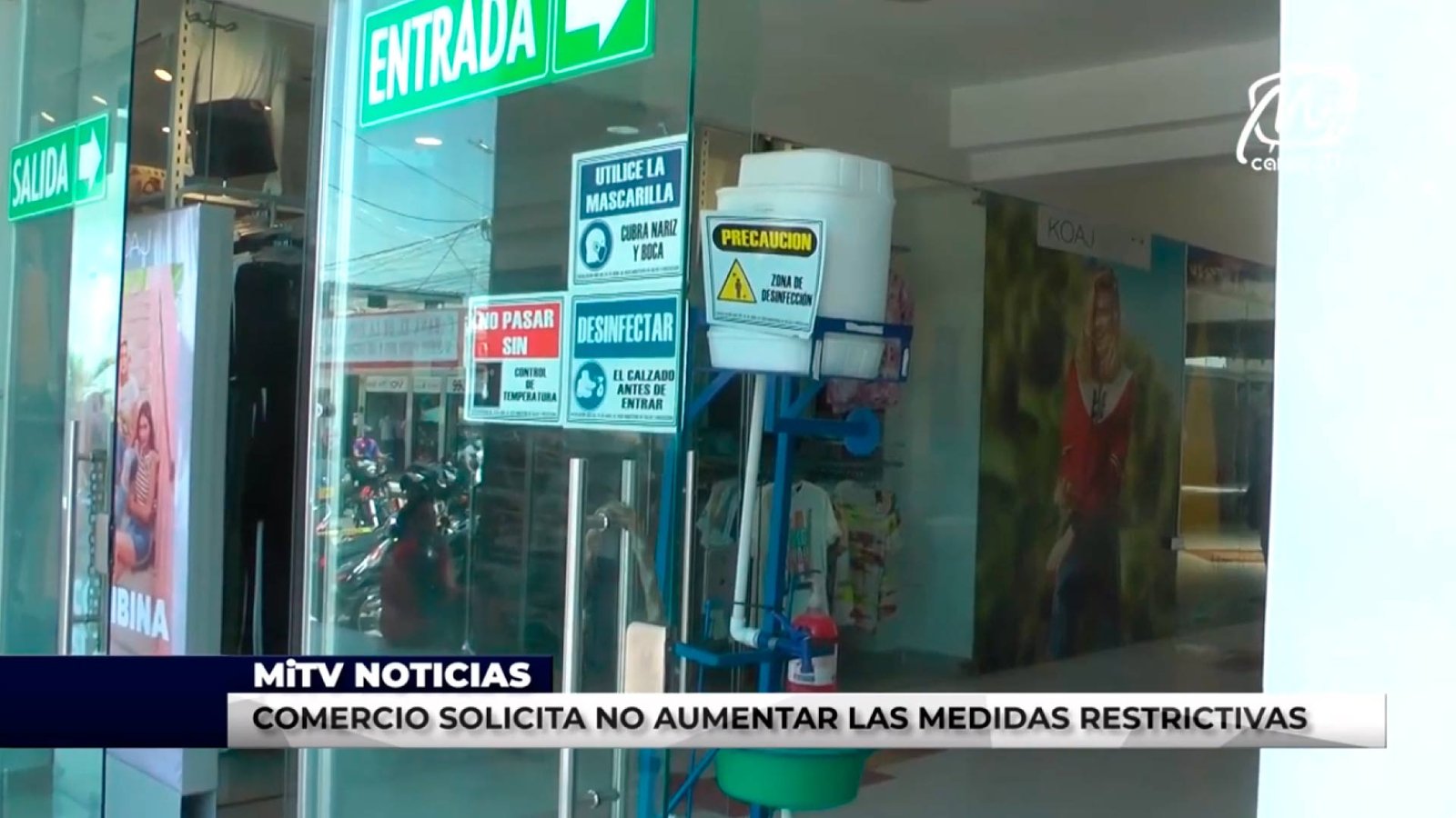 COMERCIO SOLICITA NO AUMENTAR LAS MEDIDAS RESTRICTIVAS