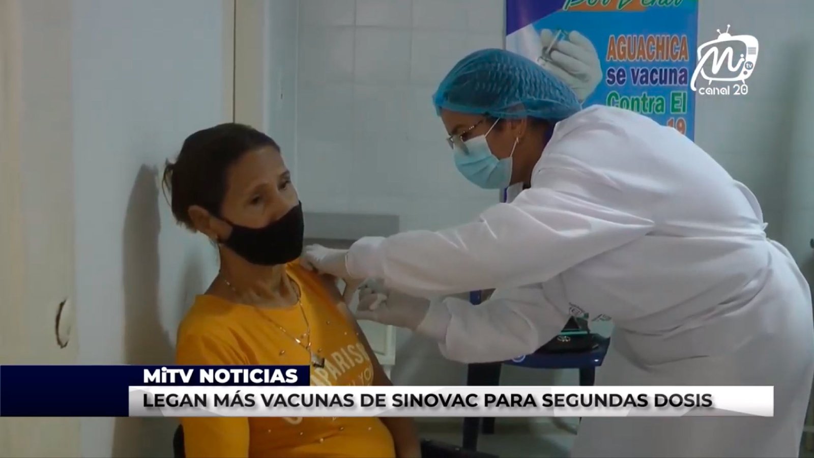 LLEGAN MÁS VACUNAS DE SINOVAC PARA SEGUNDAS DOSIS