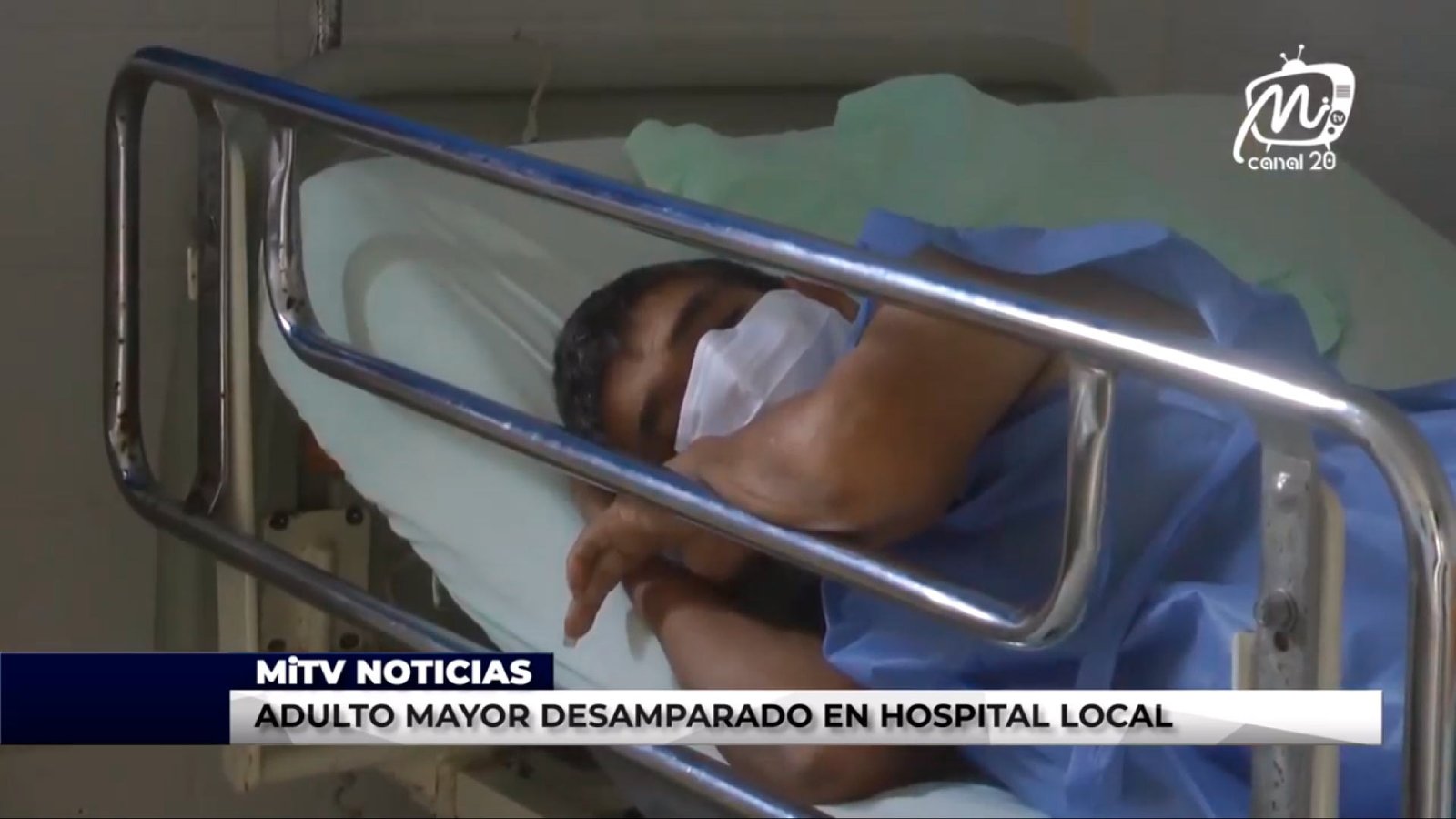 ADULTO MAYOR DESAMPARADO EN HOSPITAL LOCAL