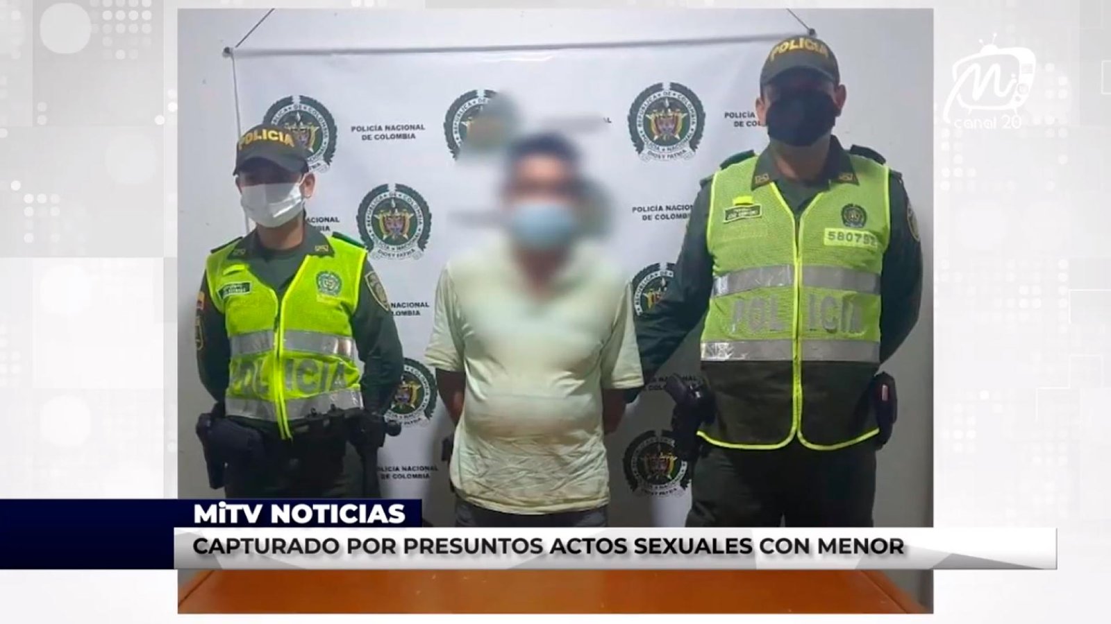 CAPTURADO POR PRESUNTOS ACTOS SEXUALES CON MENOR