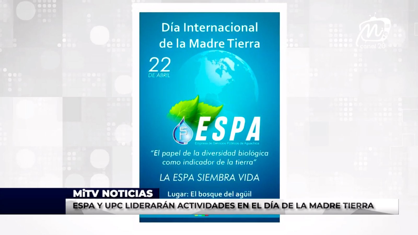 ESPA Y UPC LIDERARÁN ACTIVIDADES EN EL DÍA DE LA MADRE TIERRA