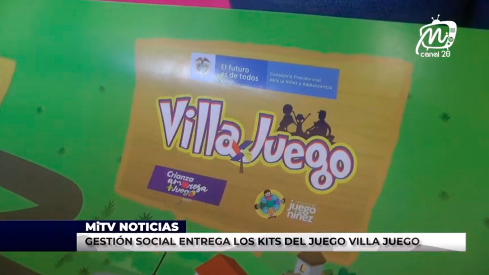 GESTIÓN SOCIAL ENTREGA LOS KITS DEL JUEGO VILLA JUEGO