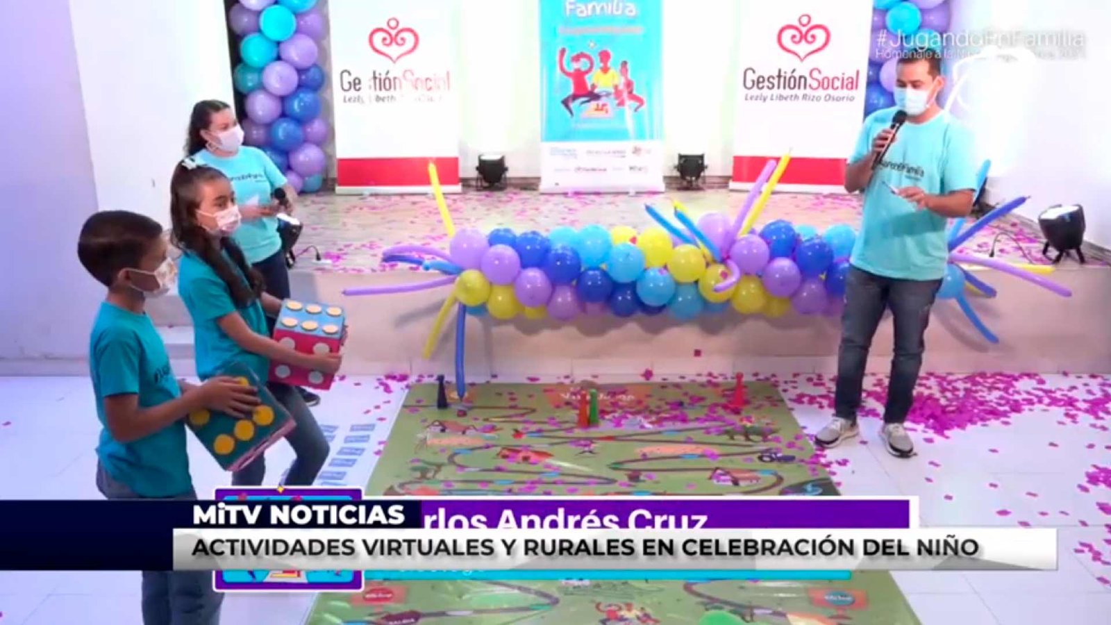 ACTIVIDADES VIRTUALES Y RURALES EN CELEBRACIÓN DEL NIÑO