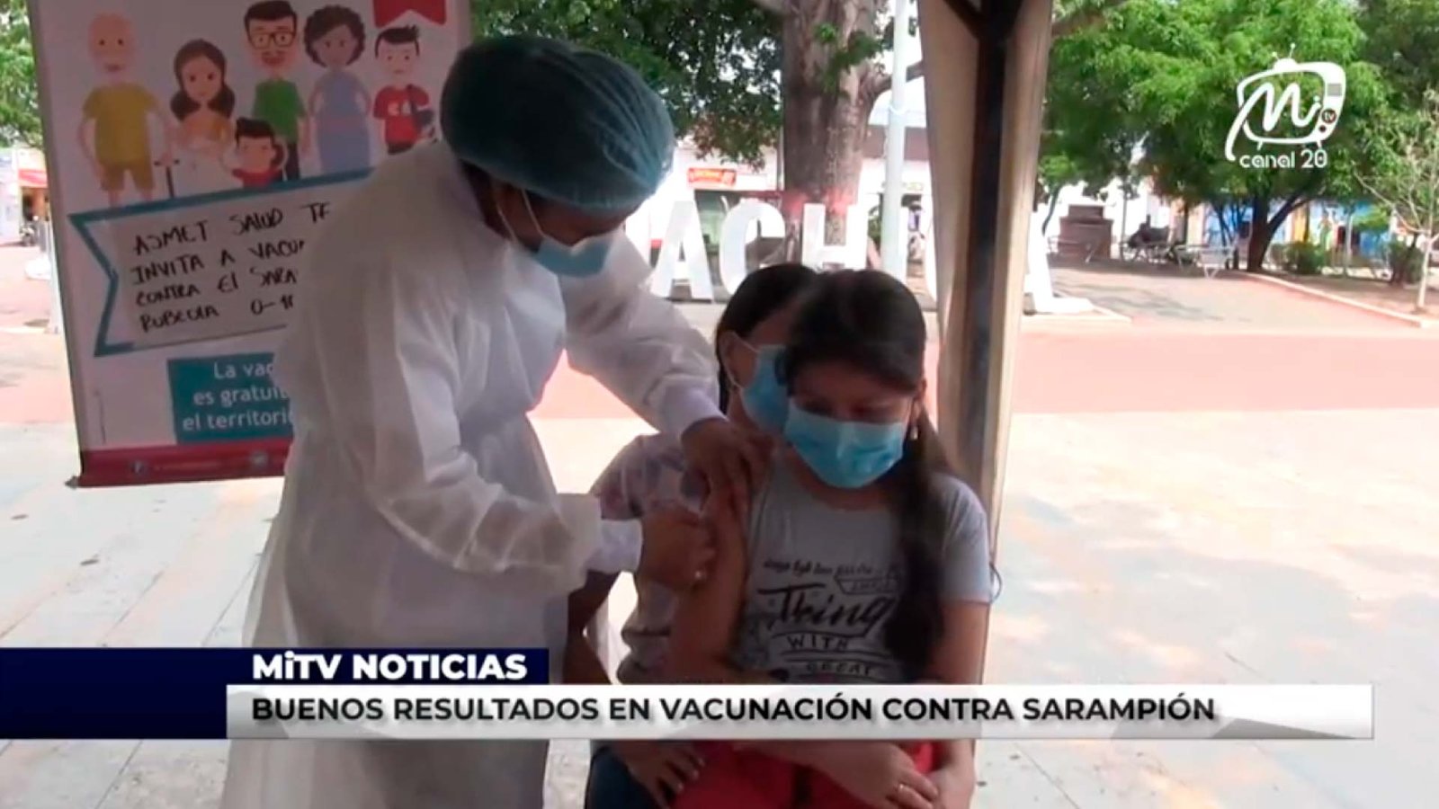 BUENOS RESULTADOS EN VACUNACIÓN CONTRA SARAMPIÓN