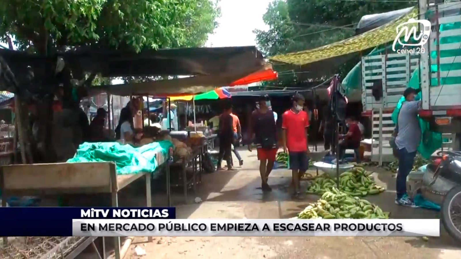 EN MERCADO PÚBLICO EMPIEZAS A ESCASEAR PRODUCTOS