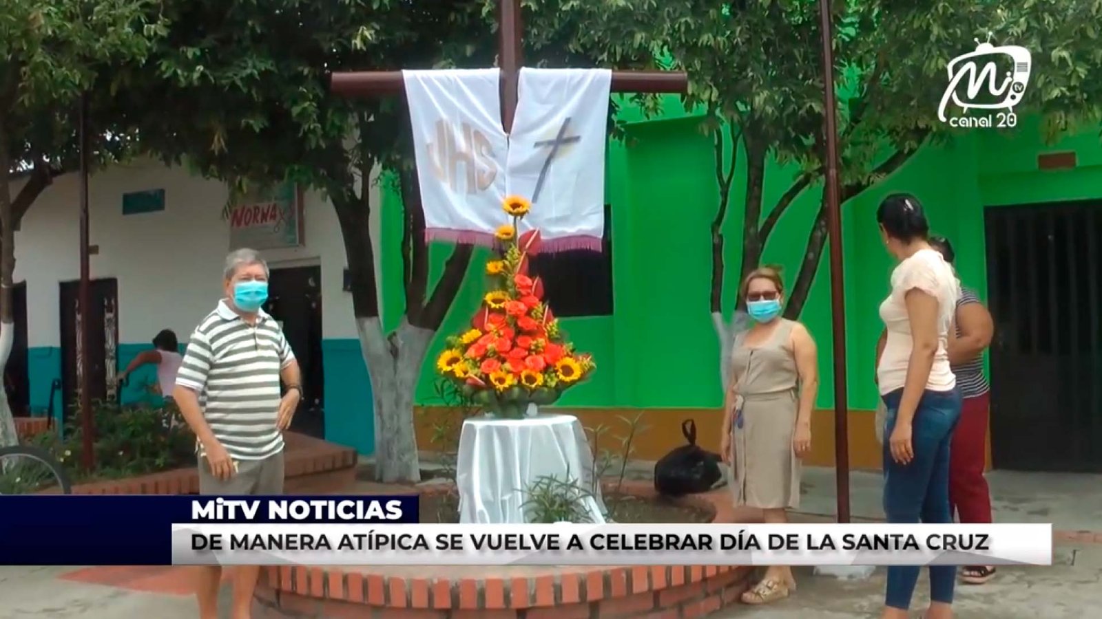 DE MANERA ATÍPICA SE VUELVE A CELEBRAR DÍA DE LA SANTA CRUZ