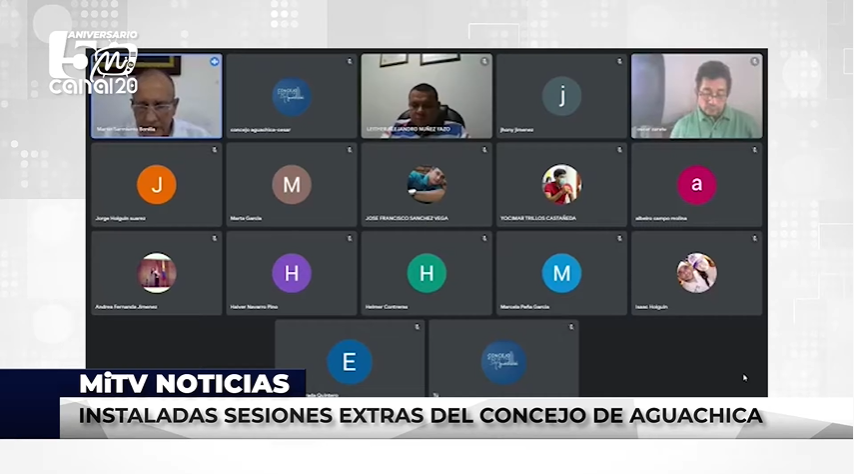 INSTALADAS SESIONES EXTRAS DEL CONCEJO DE AGUACHICA