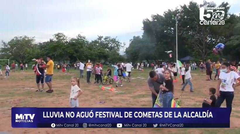 LLUVIA NO AGUÓ FESTIVAL DE COMETAS DE LA ALCALDÍA