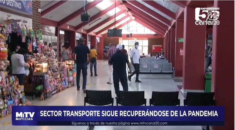 SECTOR TRANSPORTE SIGUE RECUPERÁNDOSE DE LA PANDEMIA