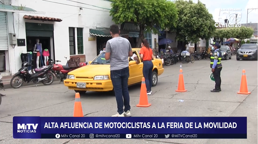 ALTA AFLUENCIA DE MOTOCICLISTAS A LA FERIA DE LA MOVILIDAD