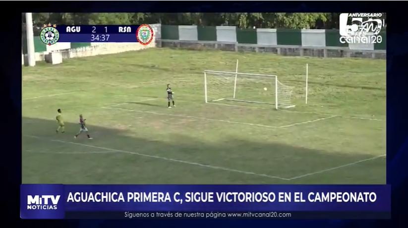 AGUACHICA PRIMERA C, SIGUE VICTORIOSO EN EL CAMPEONATO