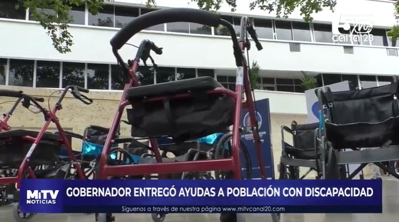 GOBERNADOR ENTREGÓ AYUDAS A POBLACIÓN CON DISCAPACIDAD