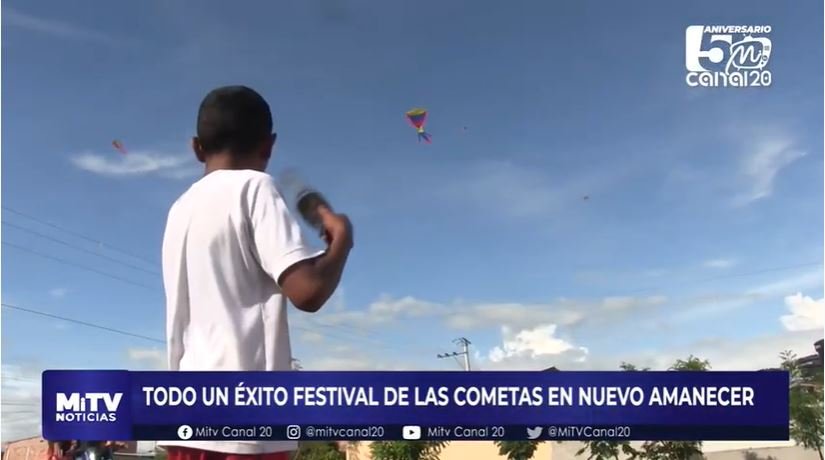 TODO UN ÉXITO FESTIVAL DE LAS COMETAS EN NUEVO AMANECER