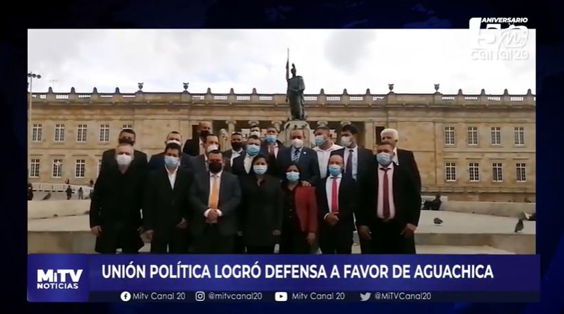 UNIÓN POLÍTICA LOGRÓ DEFENSA A FAVOR DE AGUACHICA