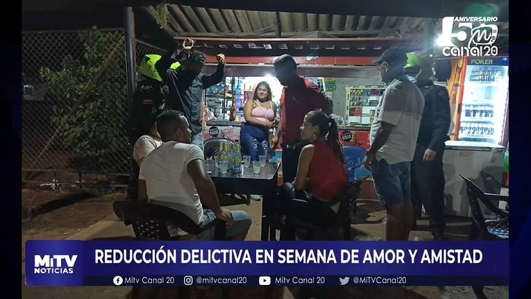 REDUCCIÓN DELICTIVA EN SEMANA DE AMOR Y AMISTAD