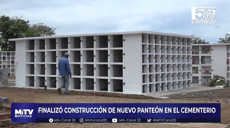 FINALIZÓ CONSTRUCCIÓN DE NUEVO PANTEÓN EN EL CEMENTERIO