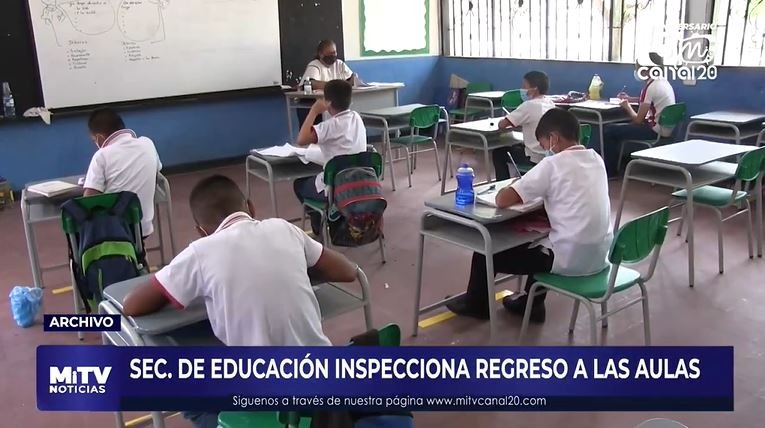 SEC DE EDUCACIÓN INSPECCIONA REGRESO A LAS AULAS