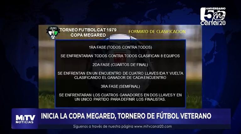INICIA LA COPA MEGARED, TORNERO DE FÚTBOL VETERANO