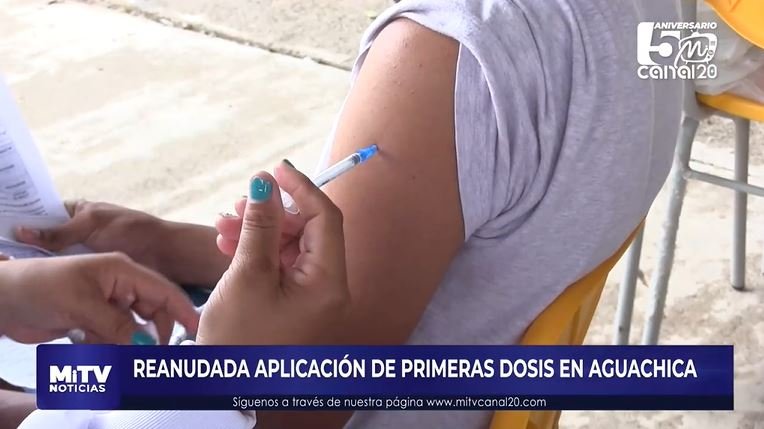 REANUDADA APLICACIÓN DE PRIMERAS DOSIS EN AGUACHICA