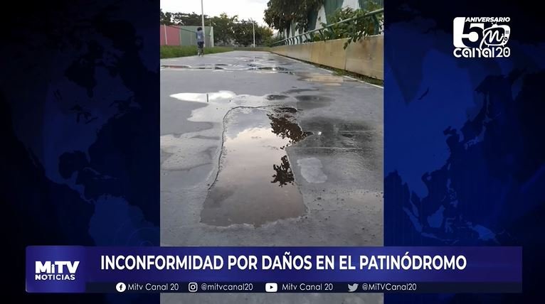 INCONFORMIDAD POR DAÑOS EN EL PATINÓDROMO