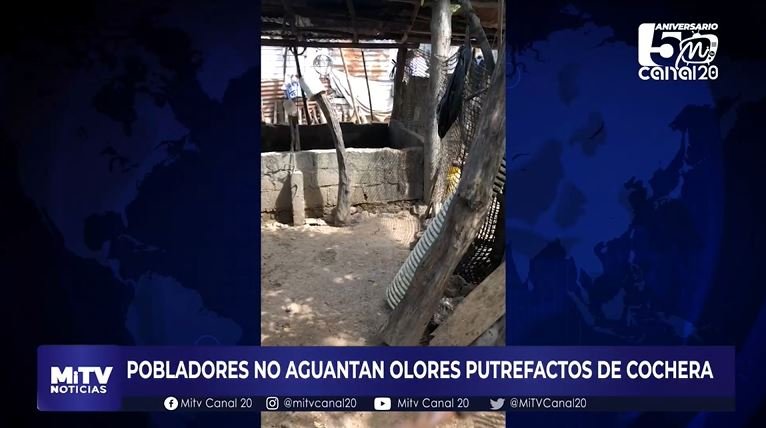 POBLADORES NO AGUANTAN OLORES PUTREFACTOS DE COCHERA